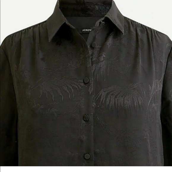 NWT Jcrew Black Shirt Dress XS - Picture 4 of 8